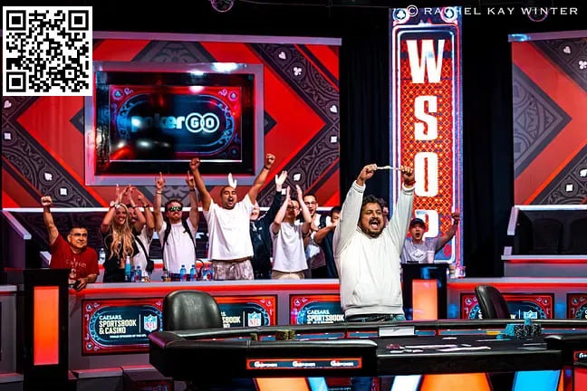 2024 WSOP | Santhosh Suvarna夺得25万美元超级豪客赛冠军